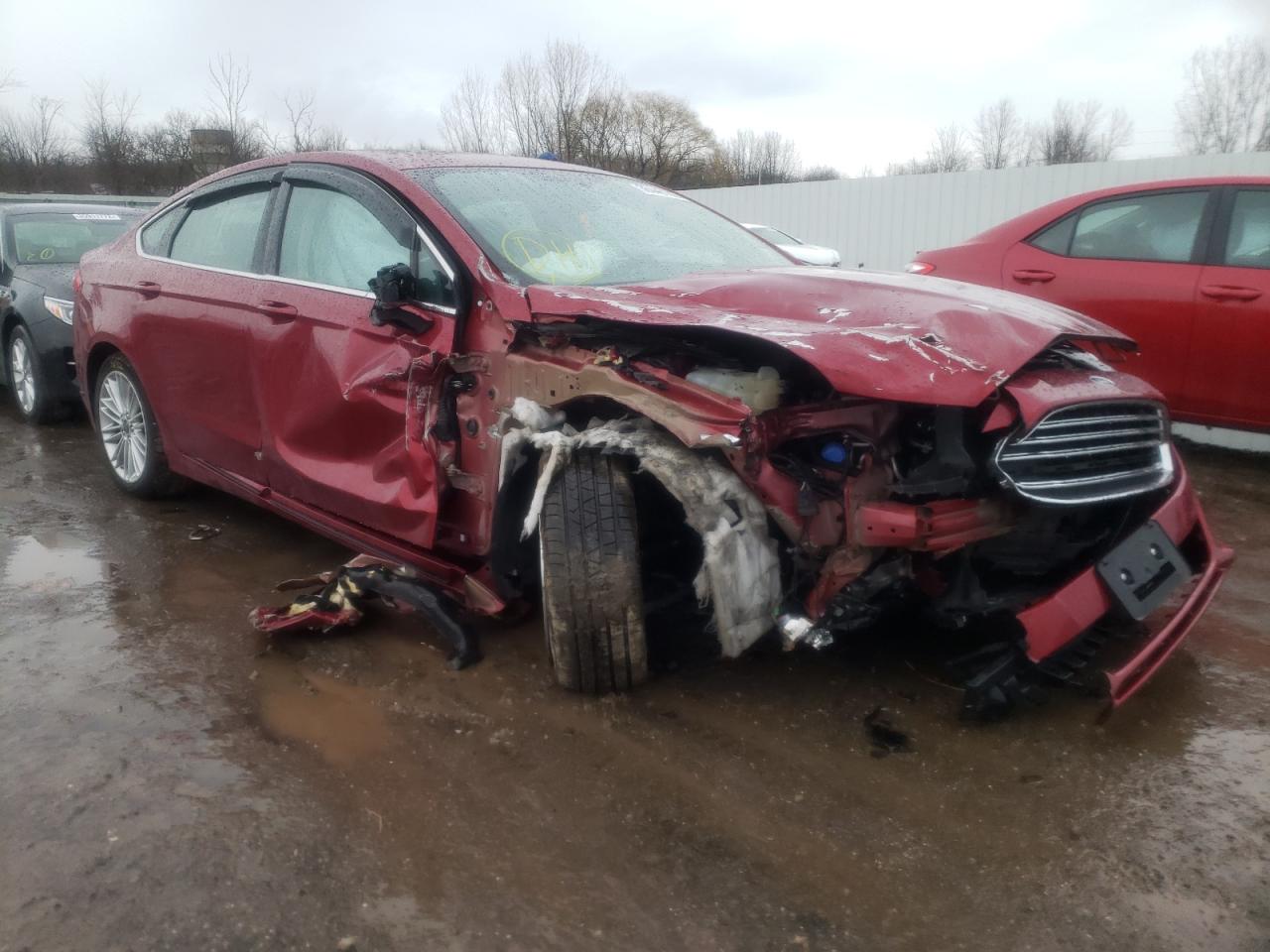FORD FUSION SE 2016 with VIN 3FA6P0HD6GR352626 - Photo from auction