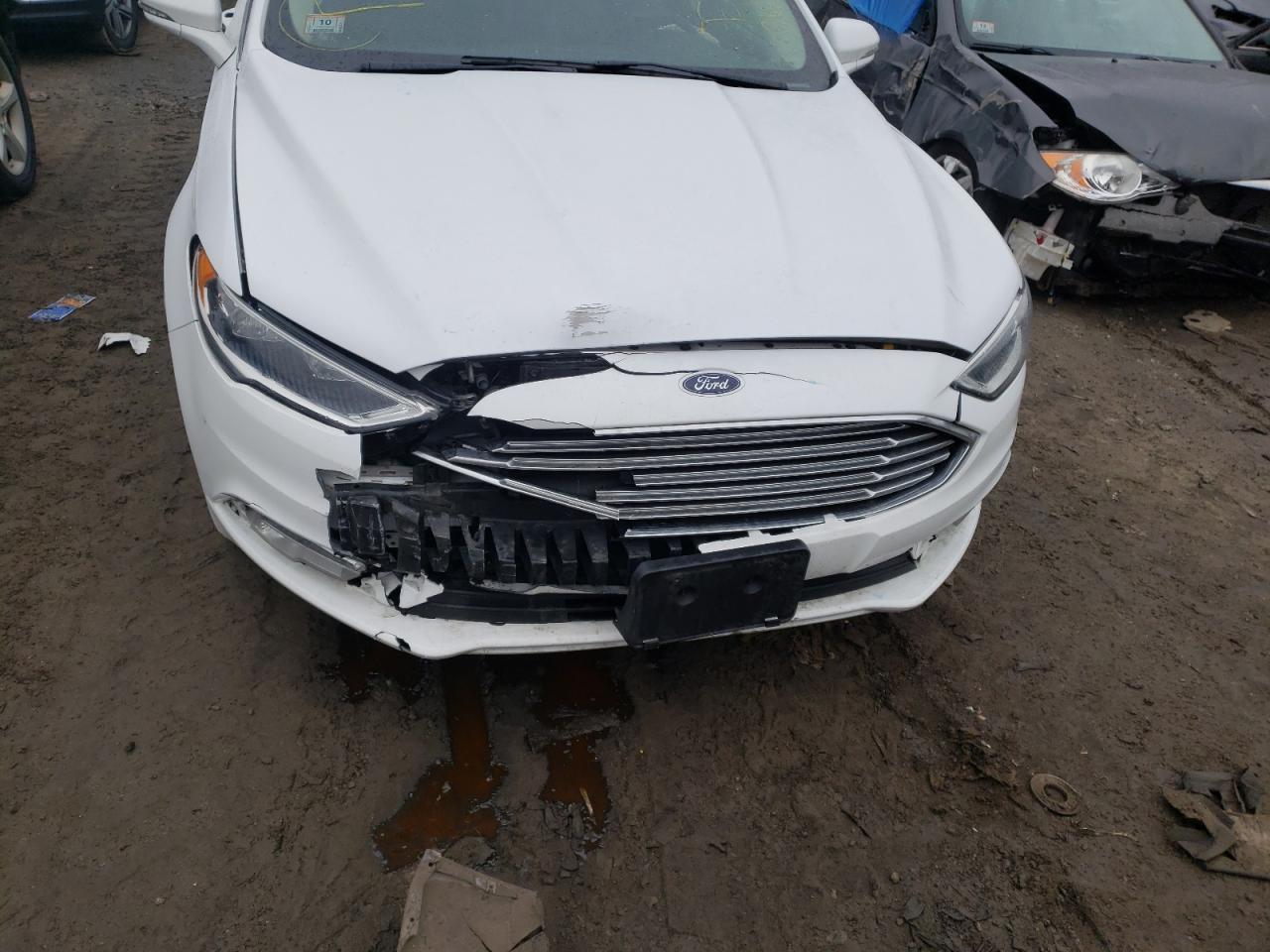 Photo 9 from auction – 2017 FORD FUSION SE with VIN 3FA6P0HD0HR317288