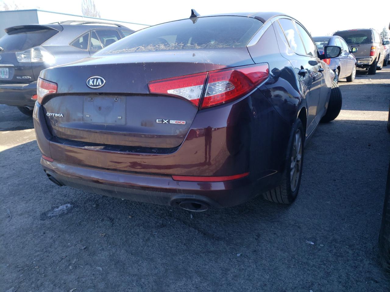 Photo 4 from auction – 2012 KIA OPTIMA EX with VIN 5XXGN4A66CG012683