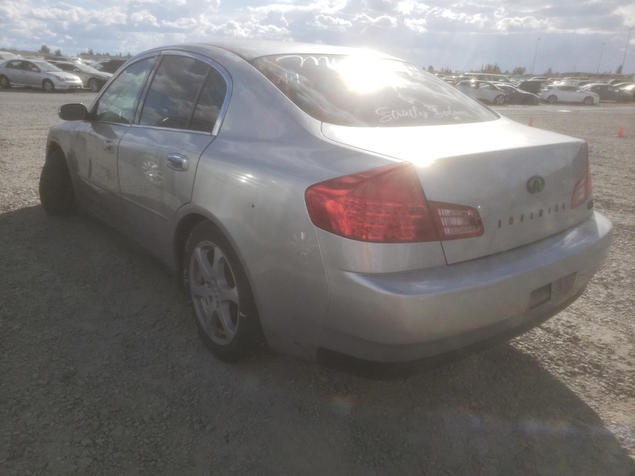Photo 3 from auction – 2003 INFINITI G35 with VIN JNKCV51E33M309107
