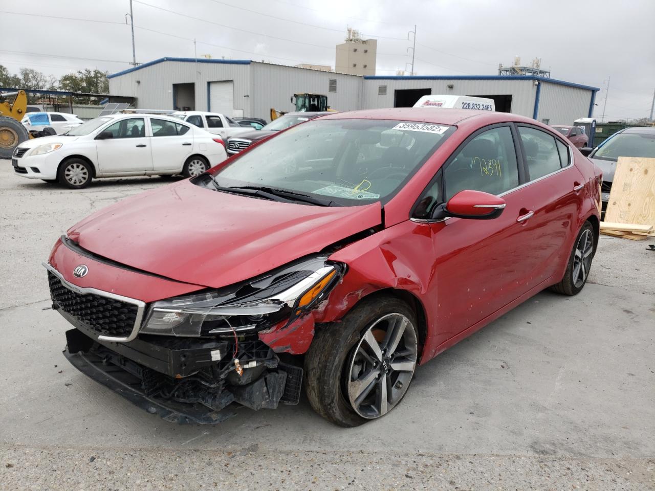 Photo 2 from auction – 2017 KIA FORTE EX with VIN 3KPFL4A83HE007122