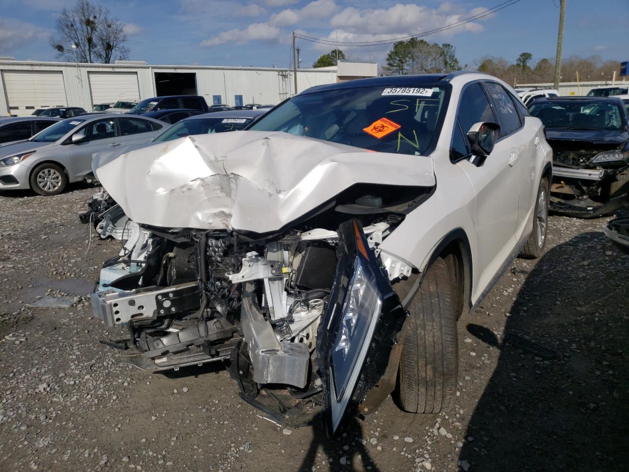 Photo 2 from auction – 2021 LEXUS RX 350 with VIN 2T2JZMAA8MC198035