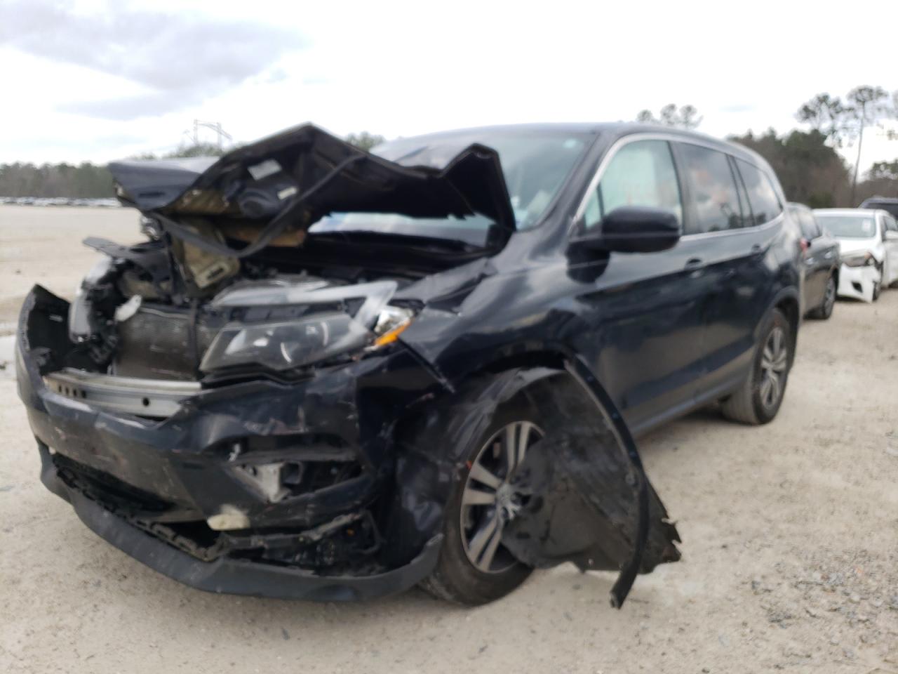Photo 2 from auction – 2016 HONDA PILOT EXL with VIN 5FNYF5H58GB050932
