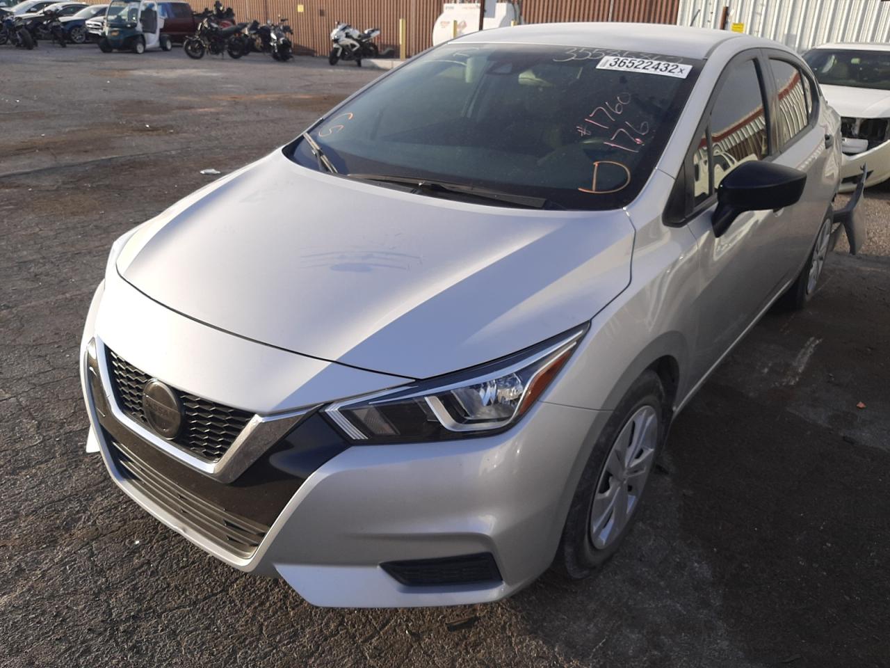 Photo 2 from auction – 2020 NISSAN VERSA S with VIN 3N1CN8DV9LL806092