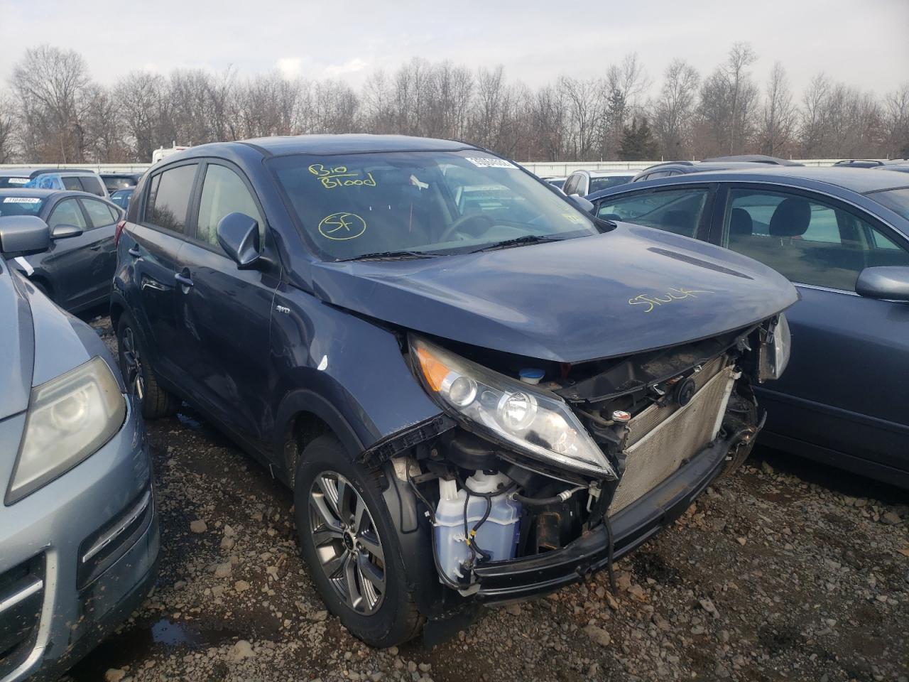 KIA SPORTAGE L 2015 with VIN KNDPBCAC0F7671803 - Photo from auction