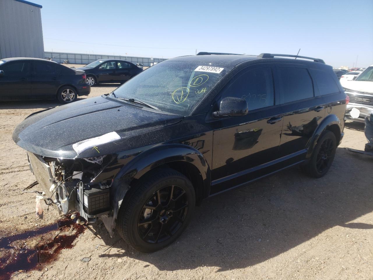 Photo 2 from auction – 2017 DODGE JOURNEY SX with VIN 3C4PDCBB8HT644038