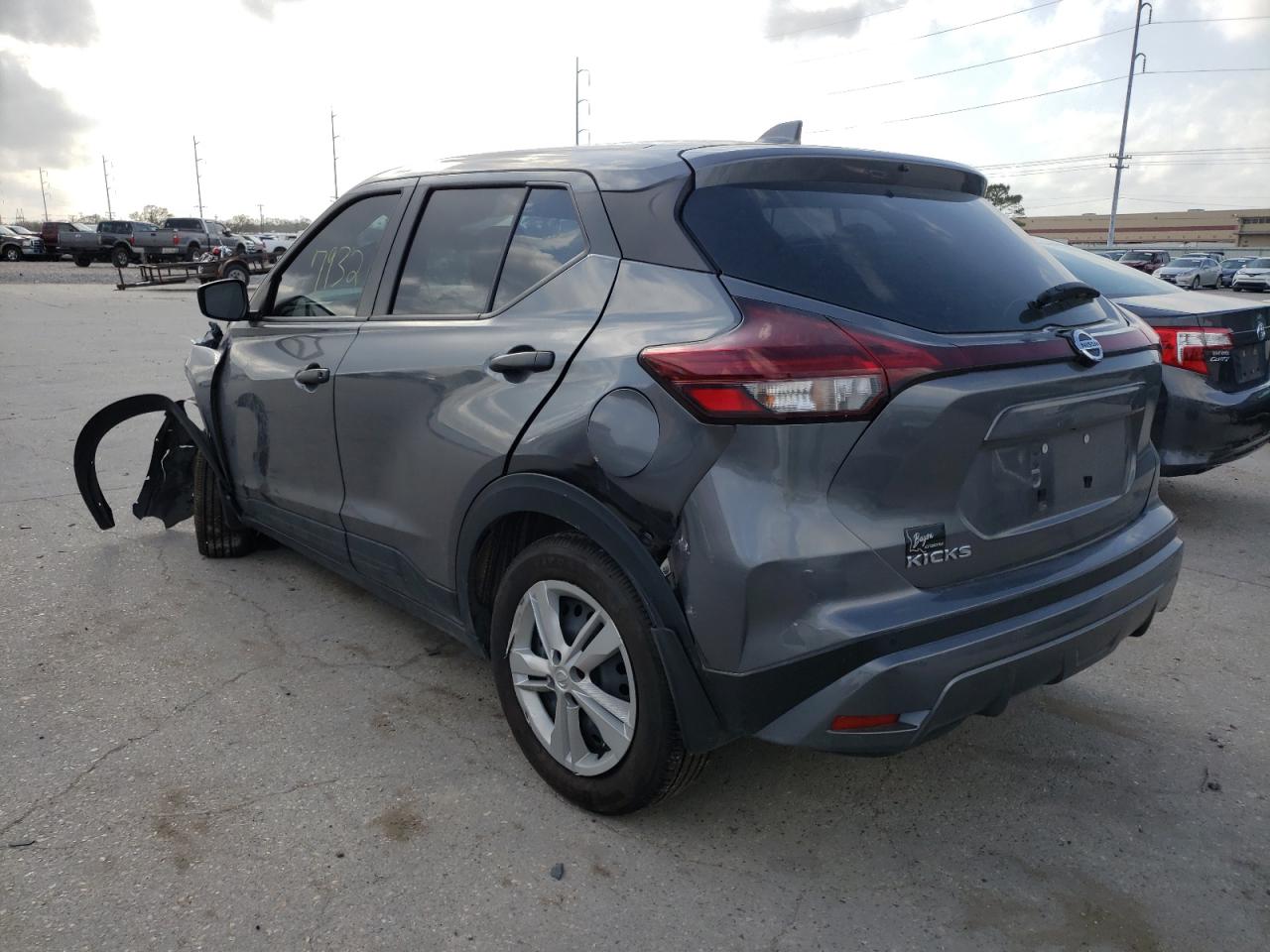 Photo 3 from auction – 2021 NISSAN KICKS S with VIN 3N1CP5BV8ML526774