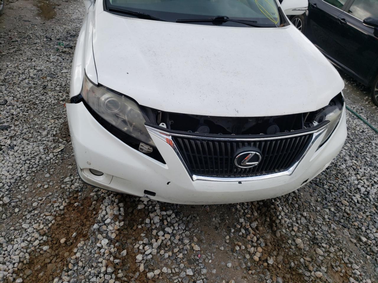 Photo 9 from auction – 2010 LEXUS RX 350 with VIN 2T2ZK1BA0AC036710