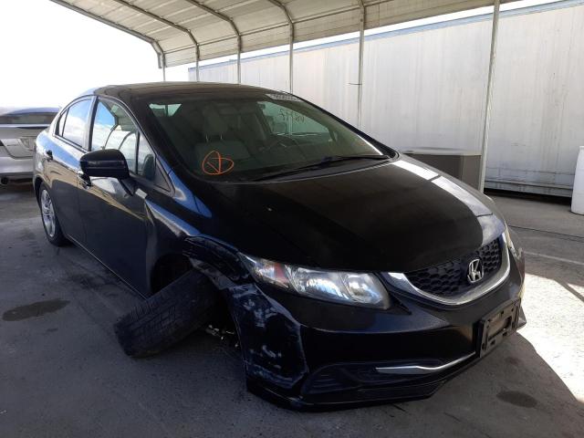 HONDA CIVIC LX 2014 with VIN 19XFB2F55EE242378 - Photo from auction