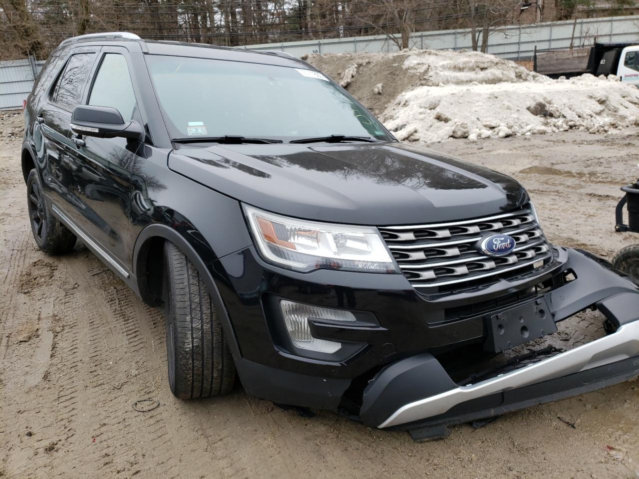 FORD EXPLORER X 2017 with VIN 1FM5K8D84HGA00709 - Photo from auction