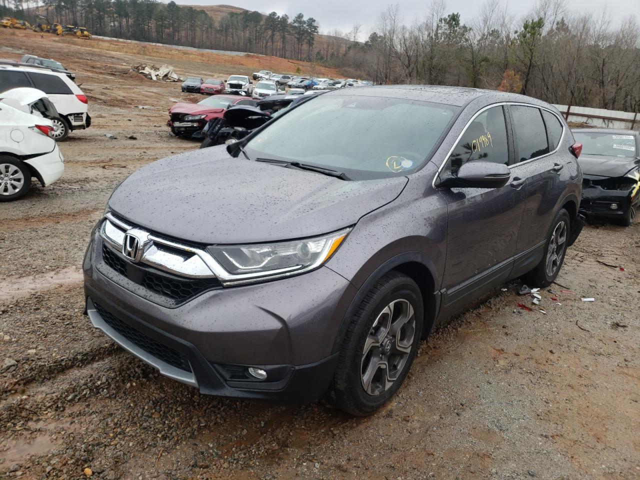 Photo 2 from auction – 2017 HONDA CR-V EX with VIN 7FARW1H54HE011905