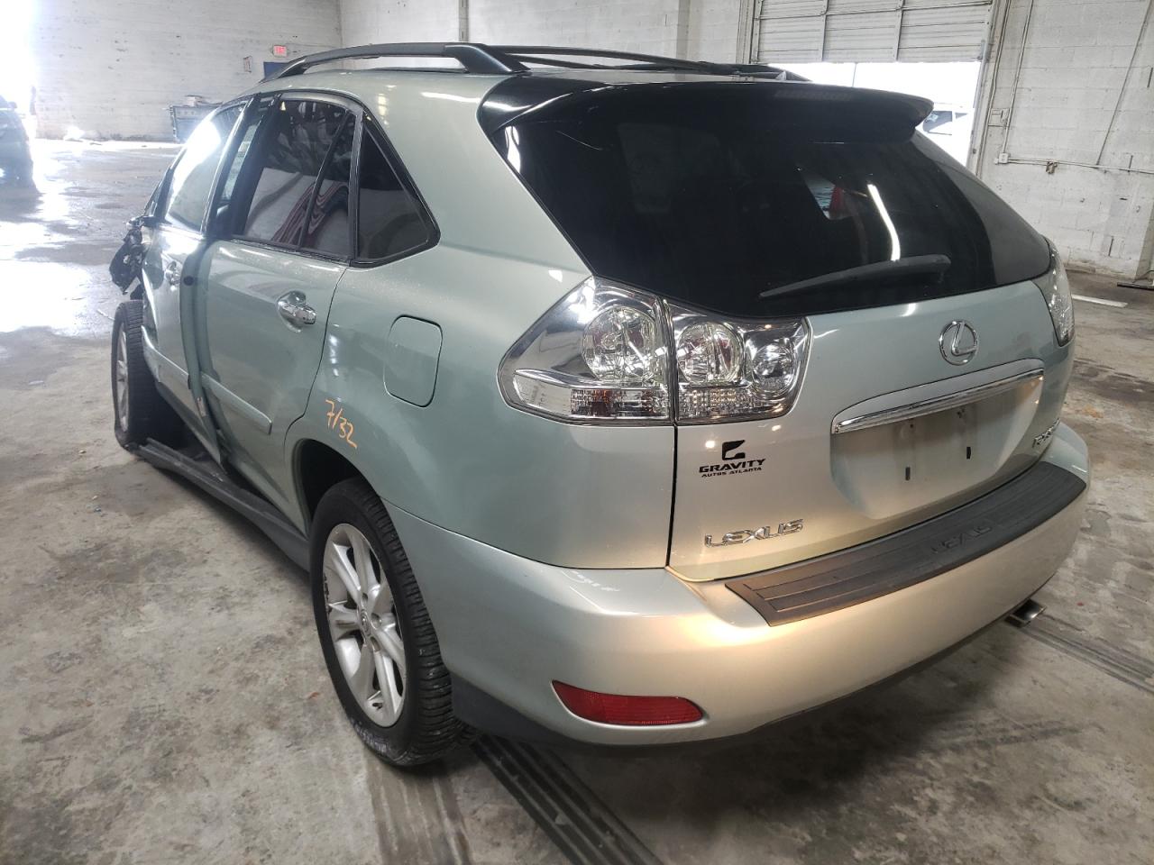 Photo 3 from auction – 2008 LEXUS RX 350 with VIN 2T2GK31U38C054448
