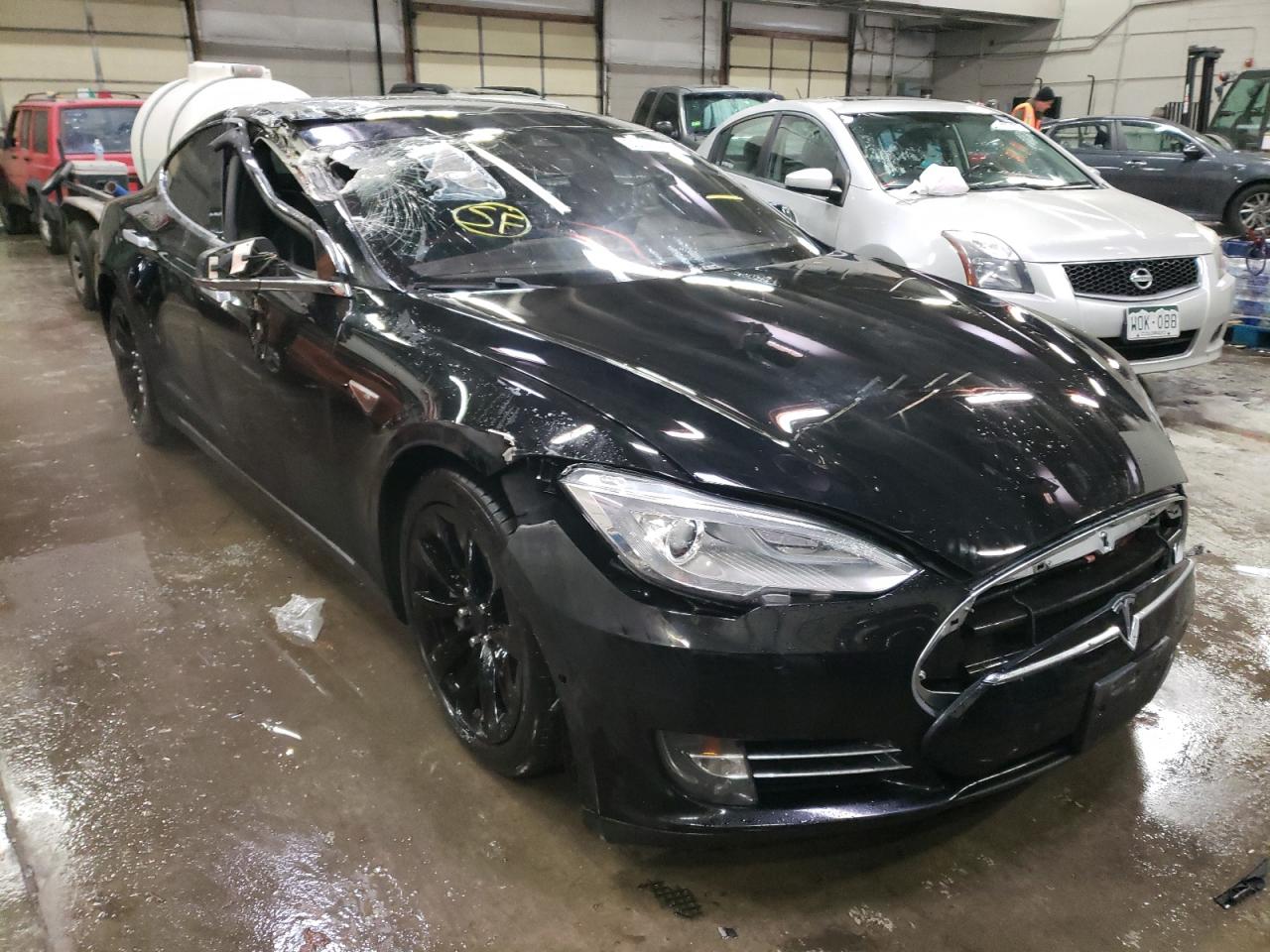 TESLA MODEL S 70 2015 with VIN 5YJSA1S27FF094415 - Photo from auction