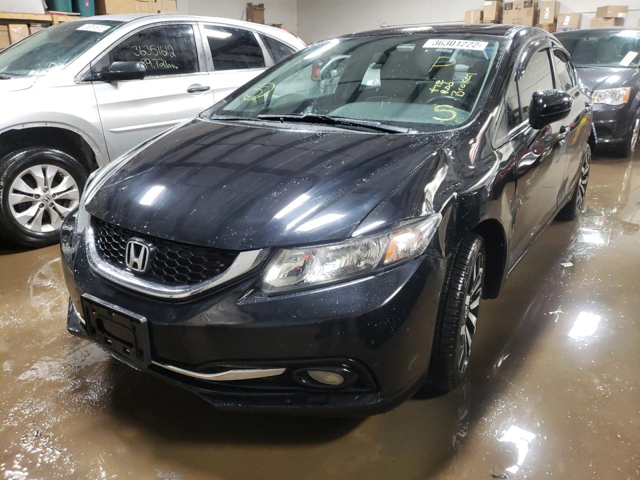 Photo 2 from auction – 2015 HONDA CIVIC EXL with VIN 19XFB2F91FE018772