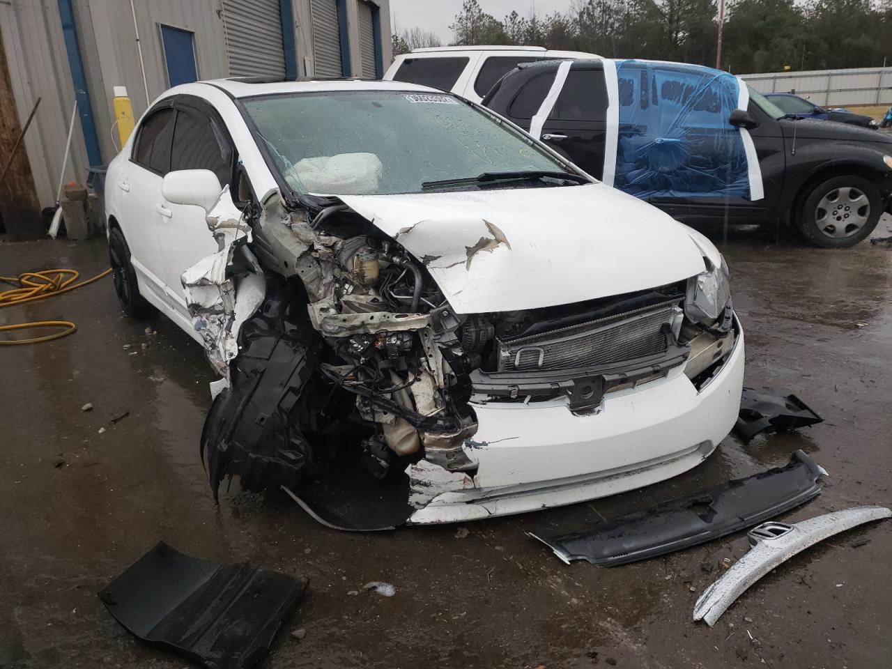 HONDA CIVIC EX 2007 with VIN 1HGFA16807L016980 - Photo from auction