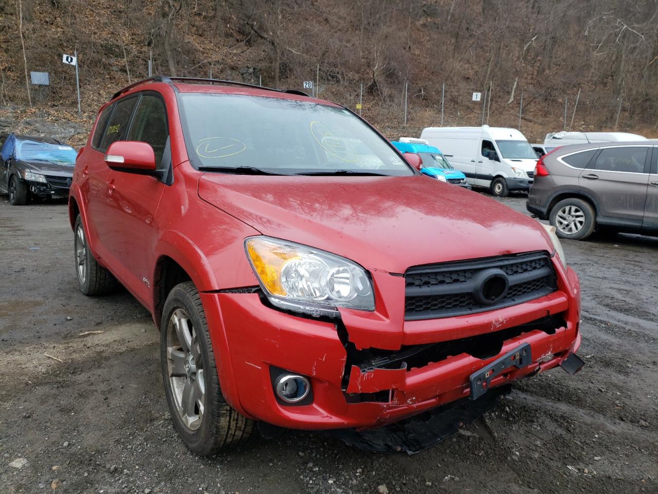 TOYOTA RAV4 SPORT 2012 with VIN JTMRF4DV9C5057338 - Photo from auction