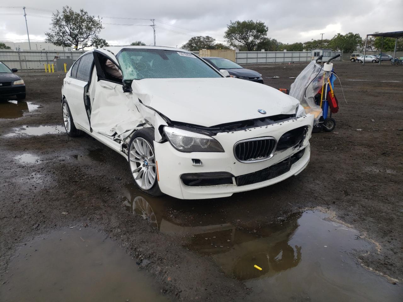 Photo 1 from auction – 2015 BMW 740 I with VIN WBAYA6C52FGK16682