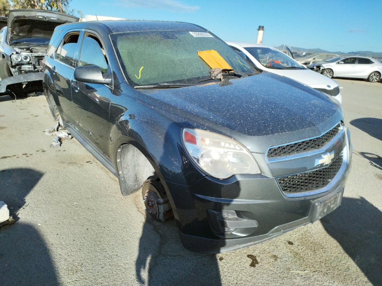 CHEVROLET EQUINOX LS 2011 with VIN 2CNALBEC9B6212847 - Photo from auction