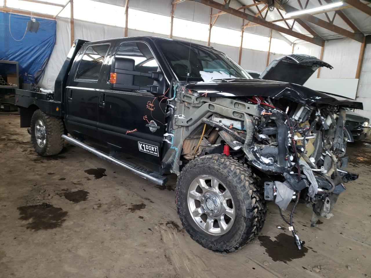 FORD F250 SUPER 2012 with VIN 1FT7W2BT7CEB60626 - Photo from auction