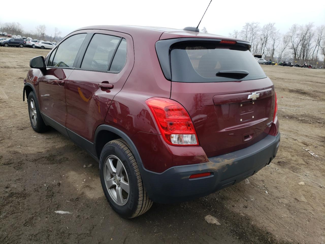 Photo 3 from auction – 2016 CHEVROLET TRAX LS with VIN 3GNCJNSB1GL159118