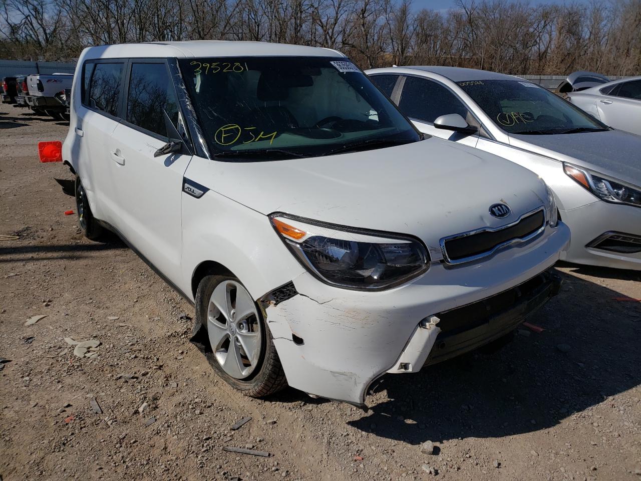 Photo 1 from auction – 2016 KIA SOUL with VIN KNDJN2A27G7395281