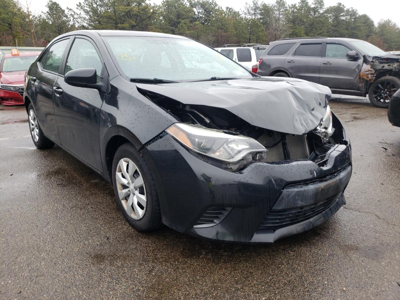 TOYOTA COROLLA L 2015 with VIN 2T1BURHE4FC352840 - Photo from auction