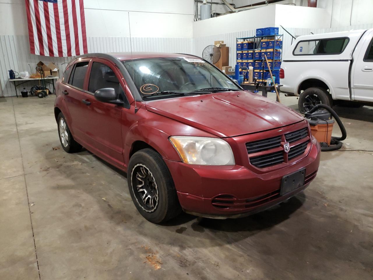 DODGE CALIBER SX 2007 with VIN 1B3HB48B47D350956 - Photo from auction