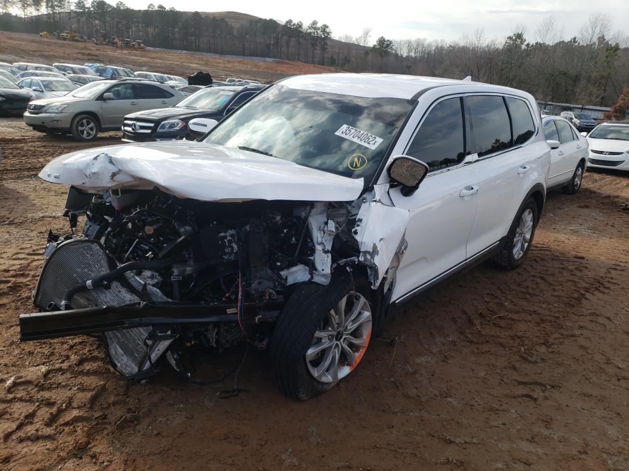 Photo 2 from auction – 2022 KIA TELLURIDE with VIN 5XYP2DHC8NG233558