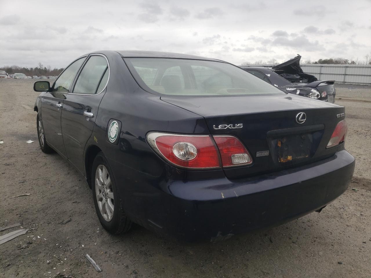 Photo 3 from auction – 2003 LEXUS ES 300 with VIN JTHBF30G436009774