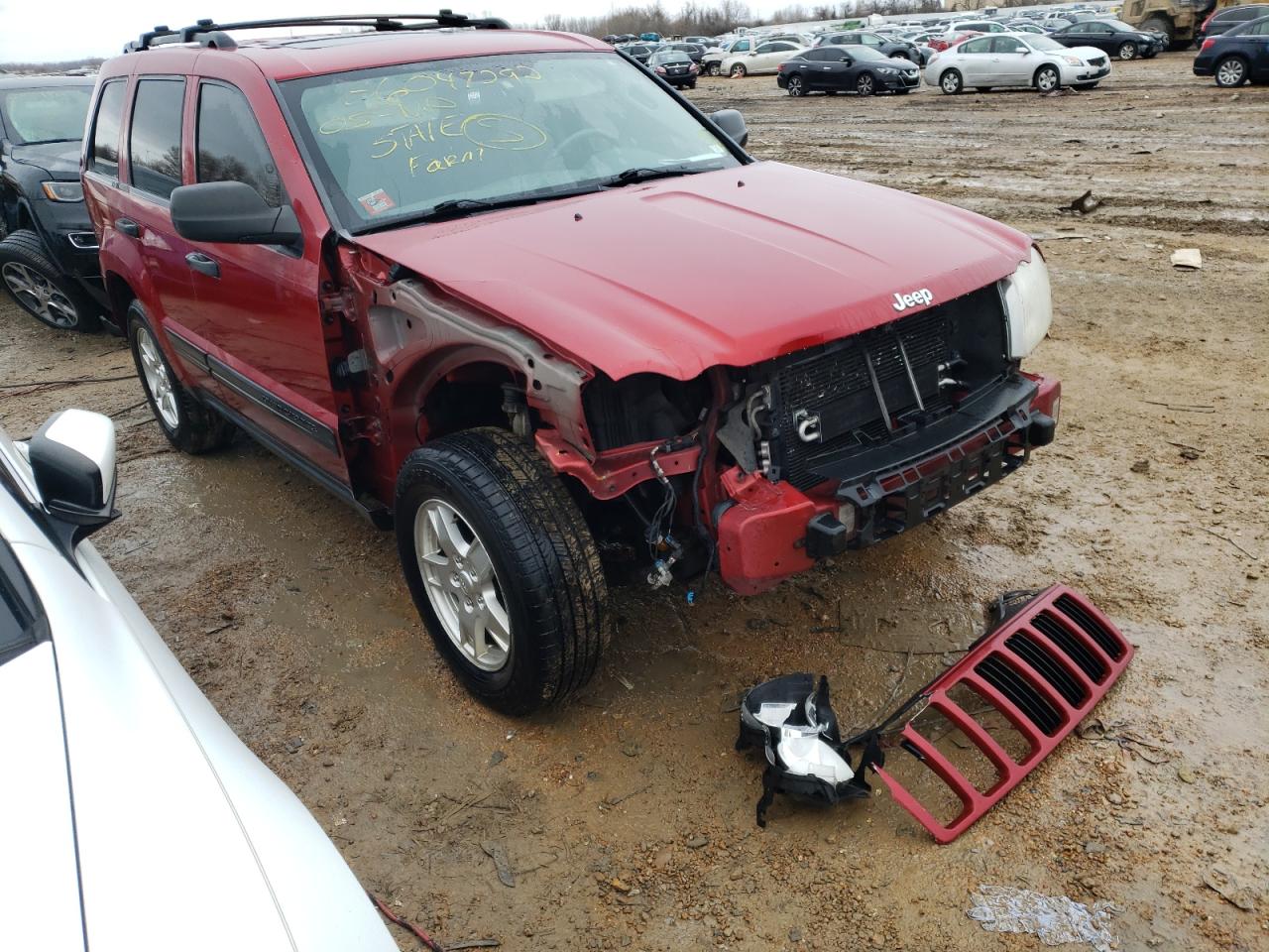 JEEP GRAND CHER 2005 with VIN 1J4HR48N25C535864 - Photo from auction