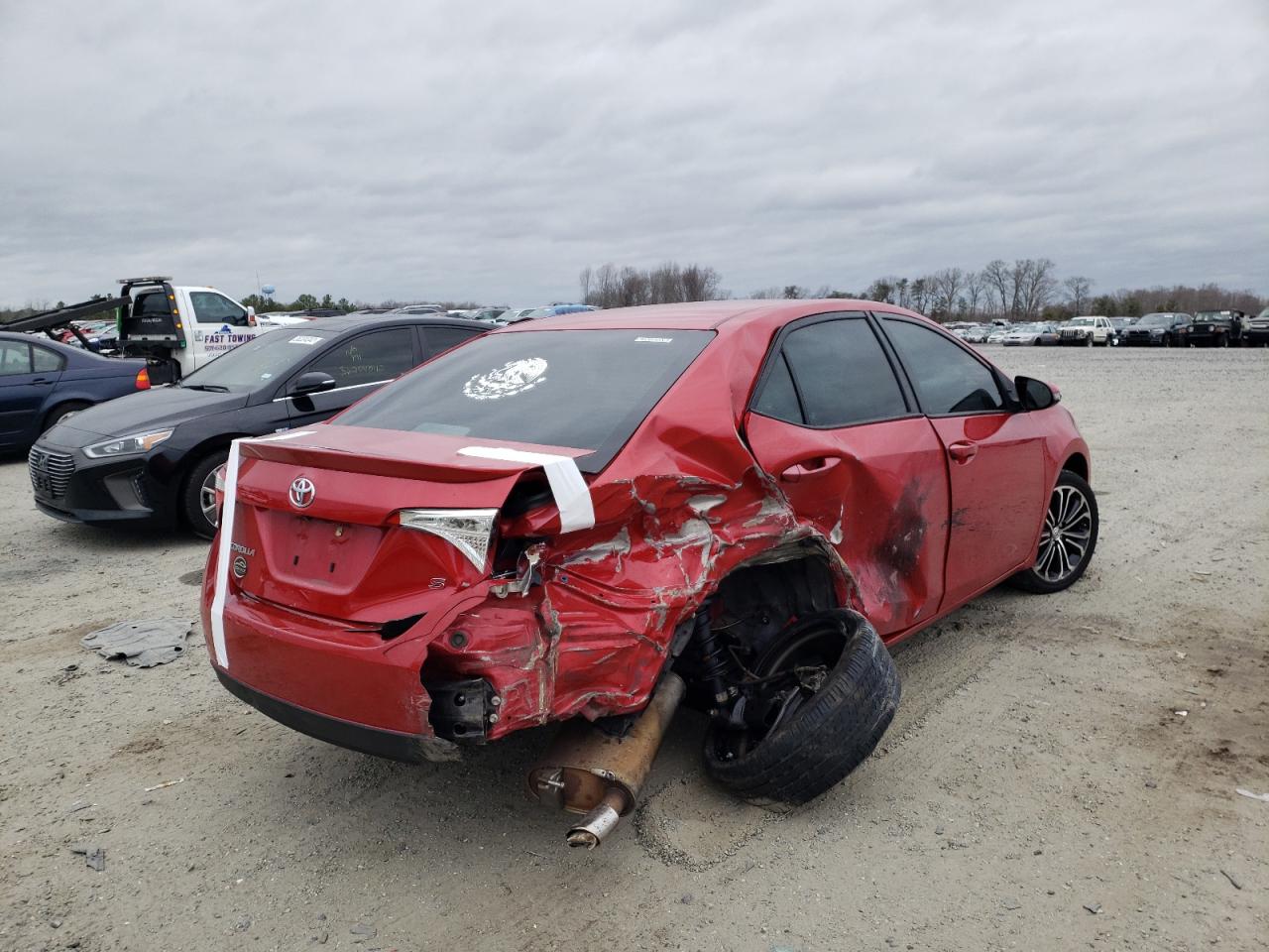 Photo 4 from auction – 2015 TOYOTA COROLLA L with VIN 2T1BURHEXFC426116