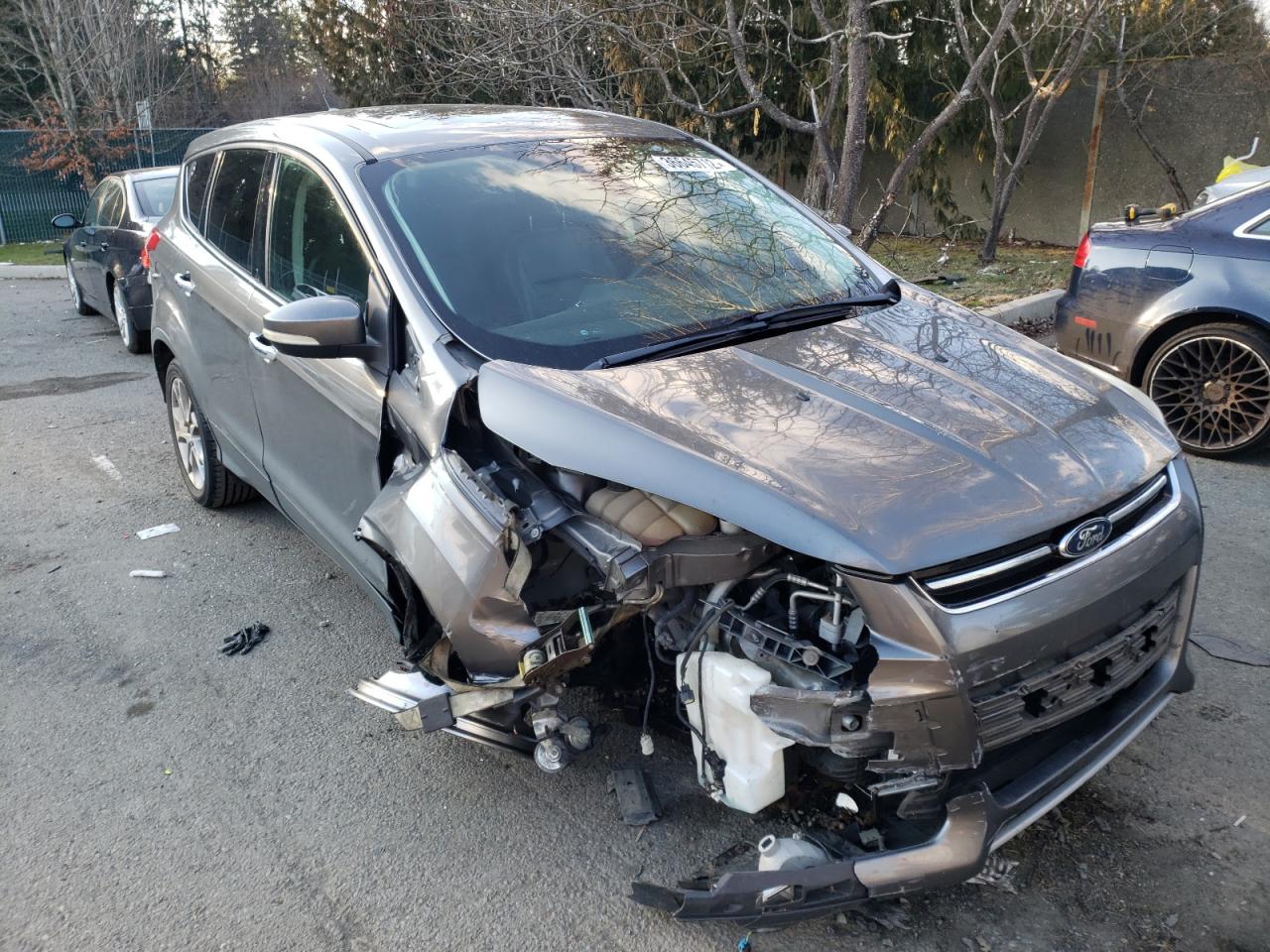 FORD ESCAPE SEL 2013 with VIN 1FMCU0H92DUA17591 - Photo from auction