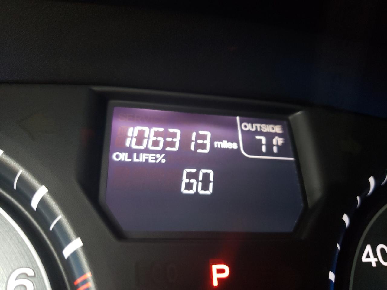 Photo 8 from auction – 2013 HONDA ODYSSEY EX with VIN 5FNRL5H60DB014489