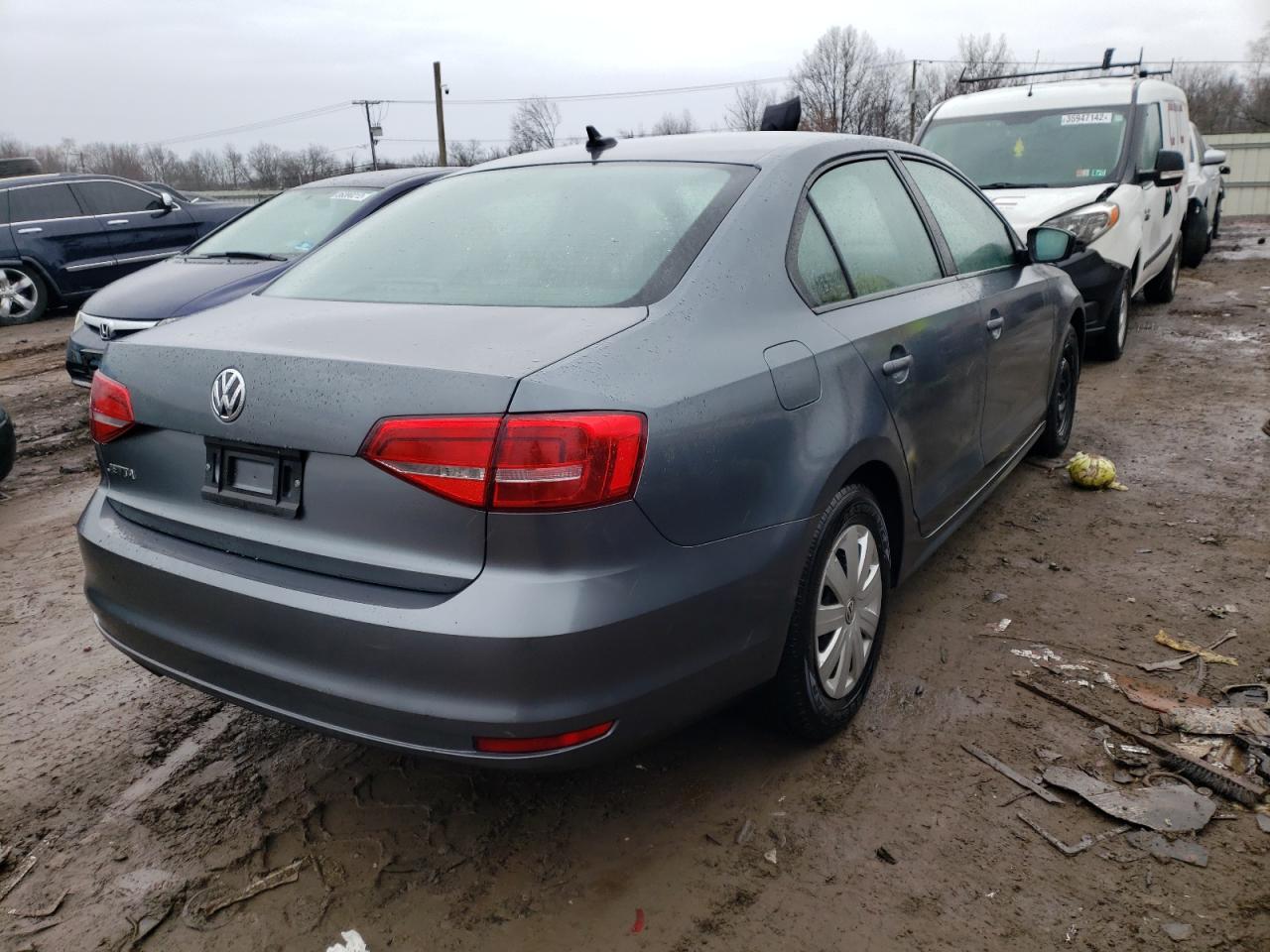 Photo 4 from auction – 2015 VOLKSWAGEN JETTA BASE with VIN 3VW2K7AJ9FM417185