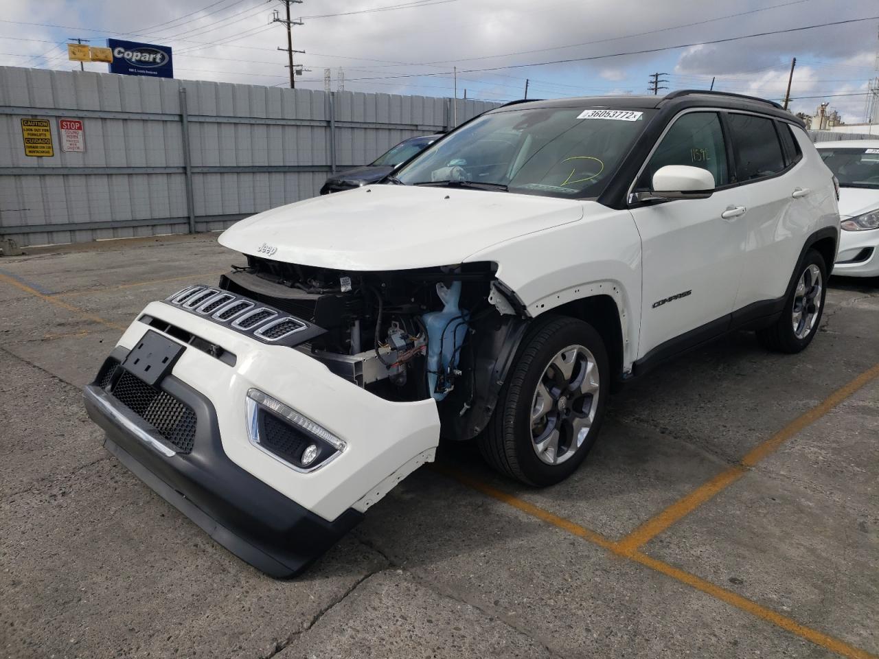 Photo 2 from auction – 2021 JEEP COMPASS LI with VIN 3C4NJCCB1MT542413