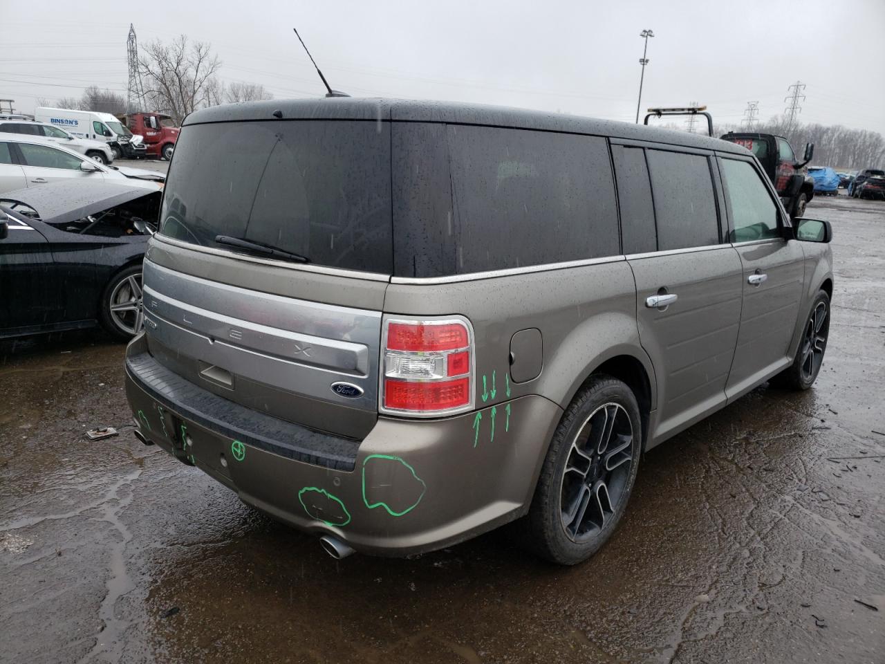 Photo 4 from auction – 2013 FORD FLEX LIMIT with VIN 2FMGK5D84DBD28155