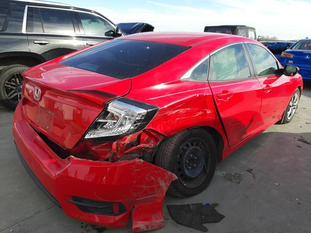 Photo 4 from auction – 2017 HONDA CIVIC LX with VIN 2HGFC2F53HH577176