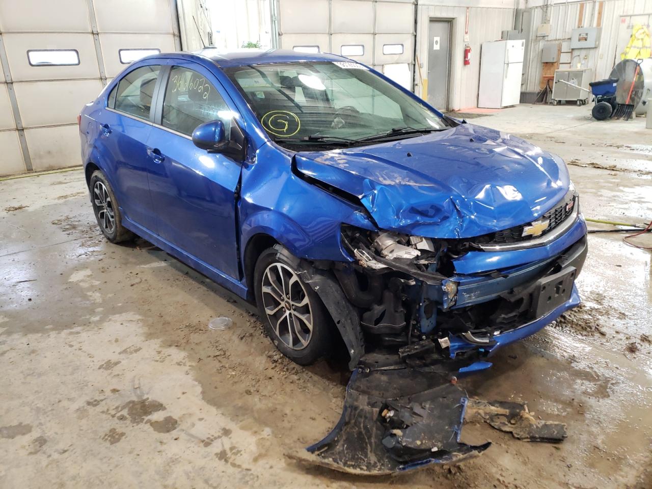 Photo 1 from auction – 2017 CHEVROLET SONIC LT with VIN 1G1JD5SH3H4115634