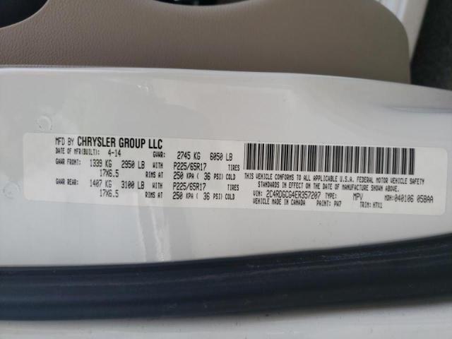 Photo 10 from auction – 2014 DODGE GRAND CARA with VIN 2C4RDGCG4ER357207
