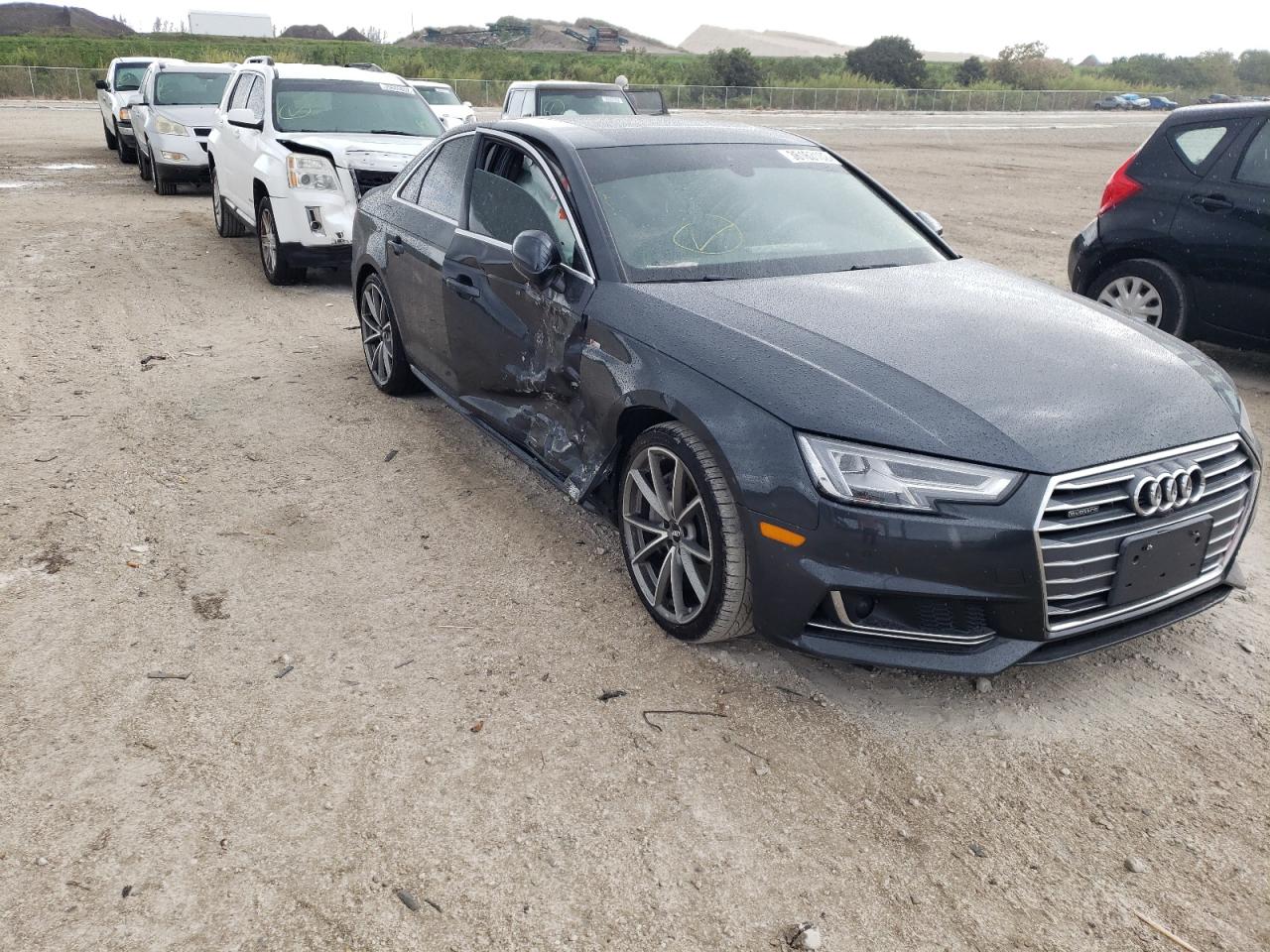 AUDI A4 PRESTIG 2017 with VIN WAUFNAF40HN049870 - Photo from auction