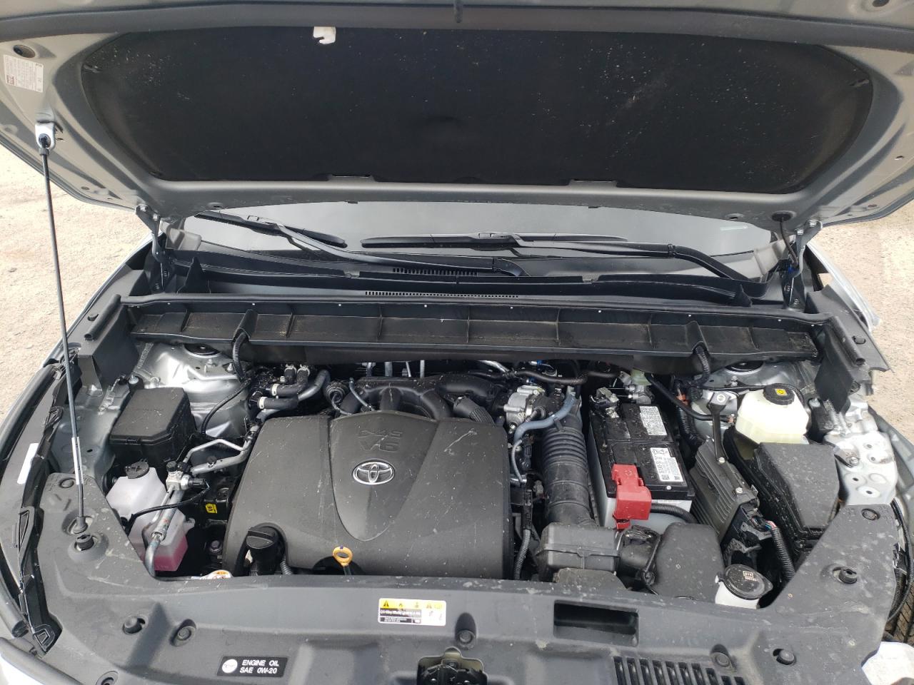 Photo 7 from auction – 2021 TOYOTA HIGHLANDER with VIN 5TDGZRAH9MS536817