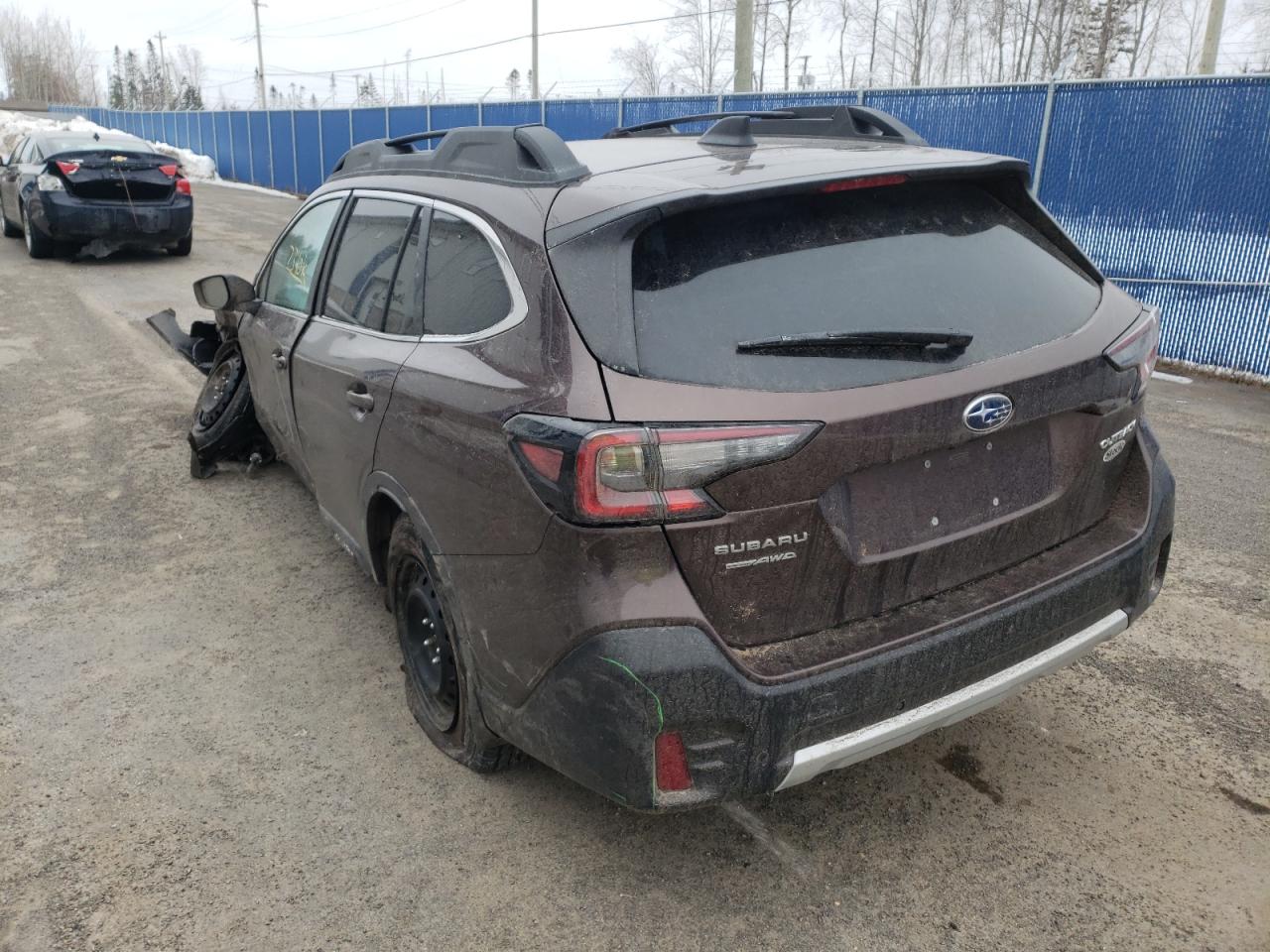 Photo 3 from auction – 2020 SUBARU OUTBACK LI with VIN 4S4BTDNC8L3156263