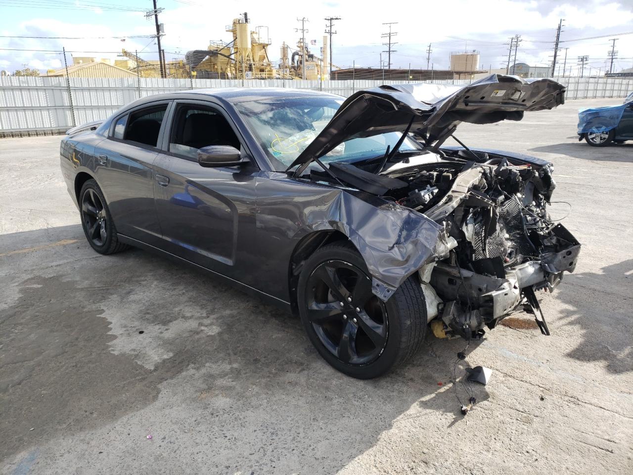 DODGE CHARGER SX 2014 with VIN 2C3CDXHG8EH165698 - Photo from auction