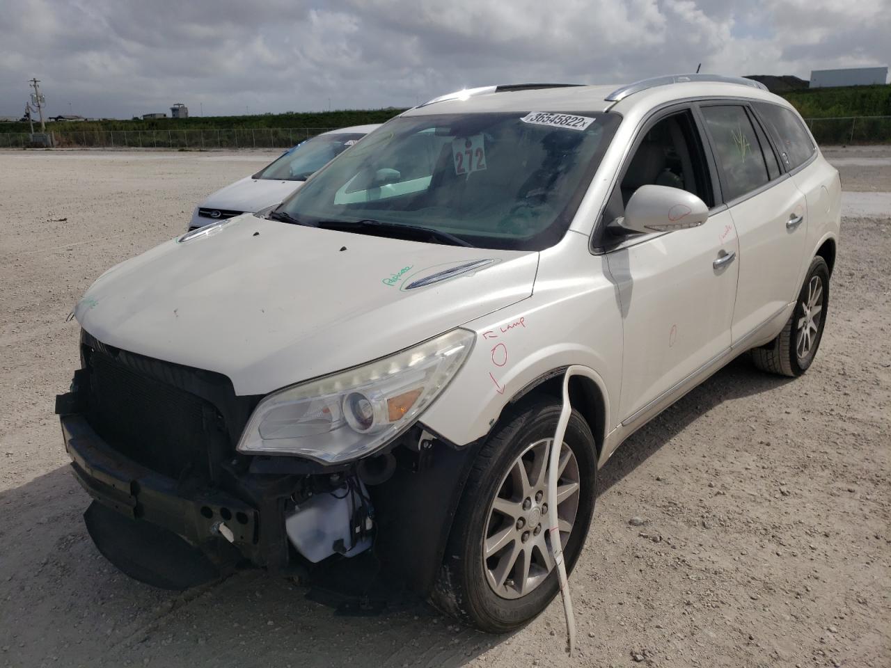 Photo 2 from auction – 2014 BUICK ENCLAVE with VIN 5GAKRBKD7EJ247142