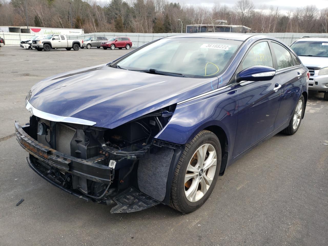 Photo 2 from auction – 2013 HYUNDAI SONATA SE with VIN 5NPEC4AC8DH523661