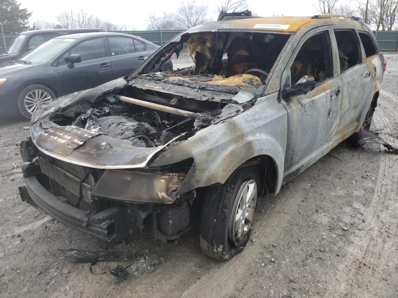 Photo 2 from auction – 2013 DODGE JOURNEY SE with VIN 3C4PDCAB9DT530173