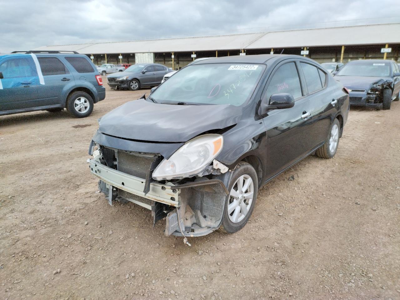 Photo 2 from auction – 2013 NISSAN VERSA S with VIN 3N1CN7AP8DL889287