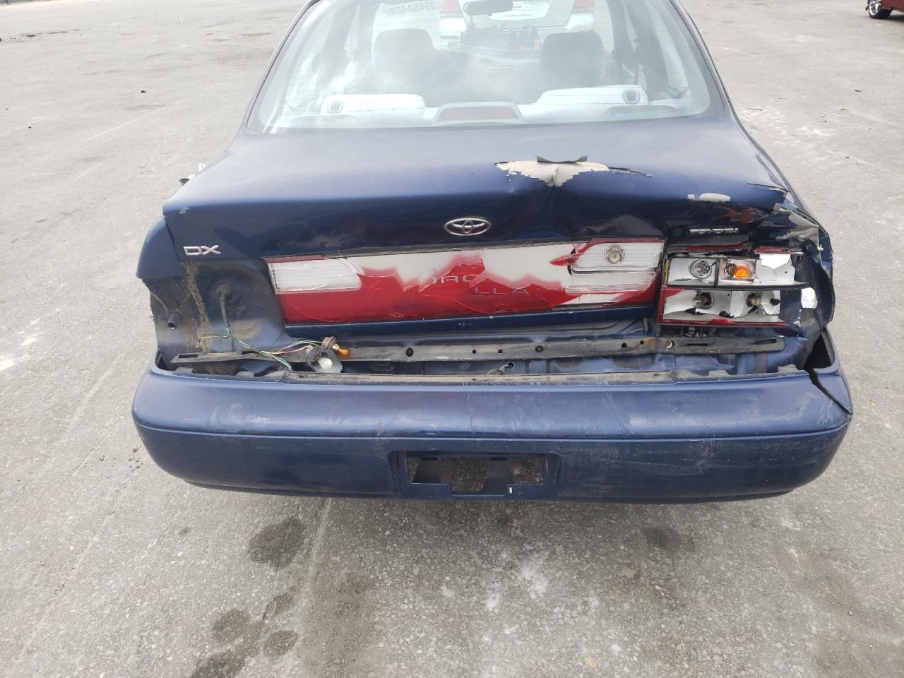 Photo 9 from auction – 1997 TOYOTA COROLLA DX with VIN 2T1BB02E0VC186616