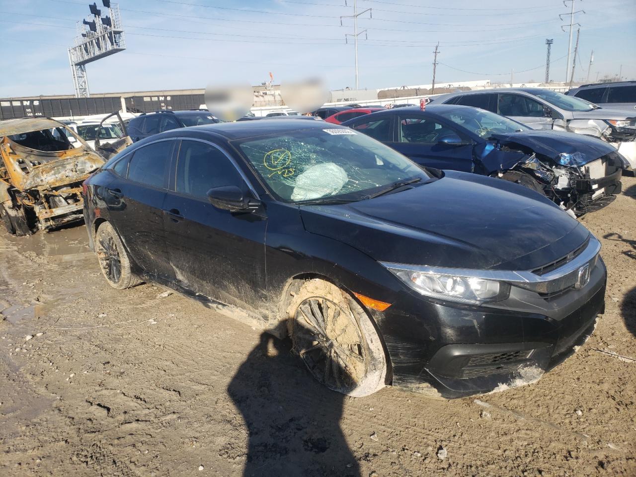 HONDA CIVIC LX 2018 with VIN 19XFC2F53JE013964 - Photo from auction