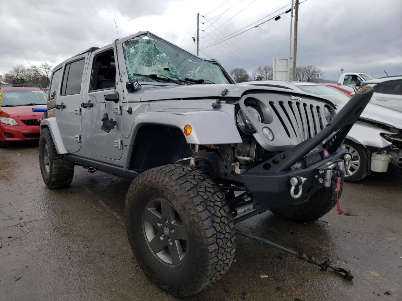 JEEP WRANGLER U 2015 with VIN 1C4BJWDG1FL636109 - Photo from auction